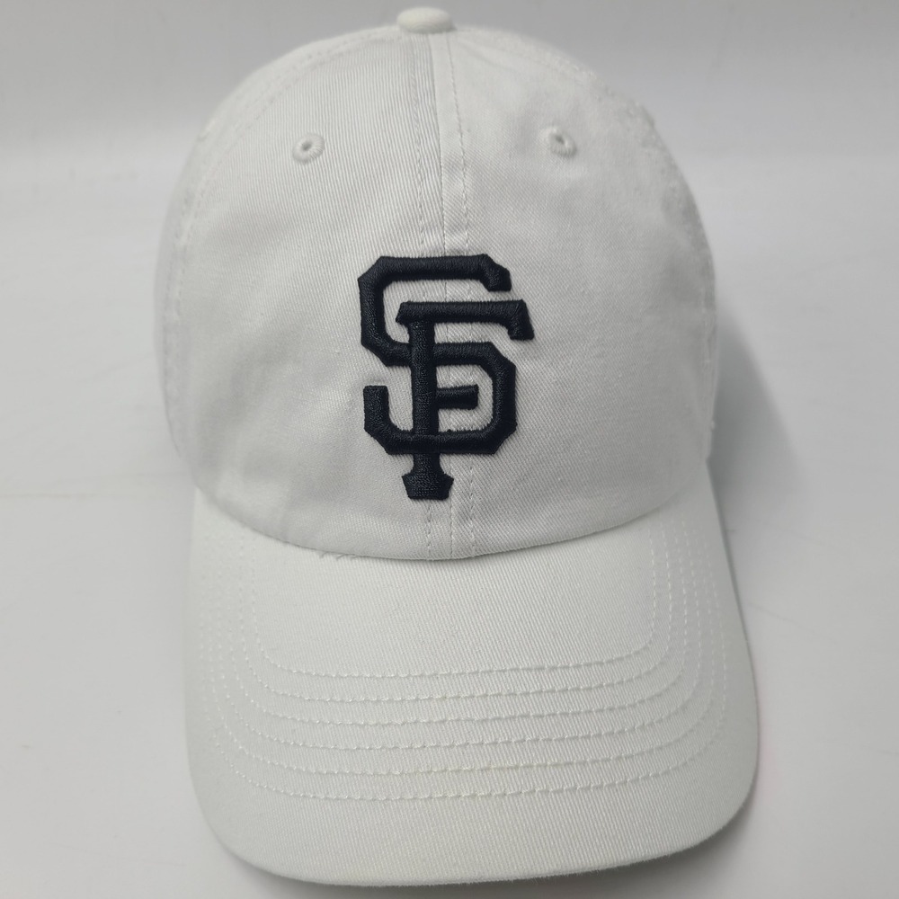 San Francisco Giants Hat Fitted XL 47 Brand Franchise White Black Perfect Fit